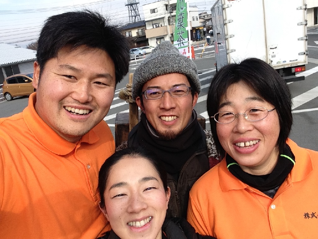 チラシ配りました