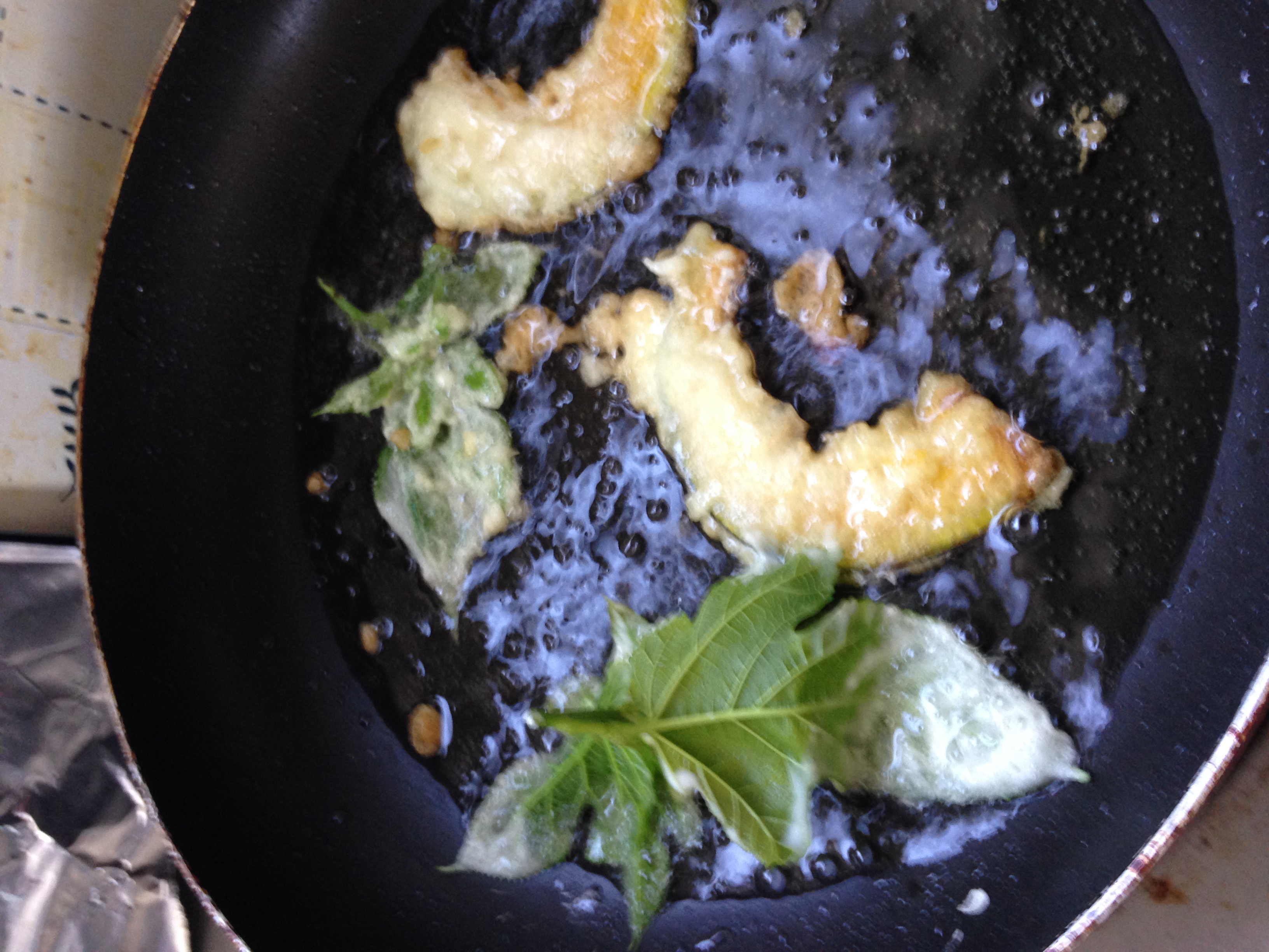 新芽のてんぷら２