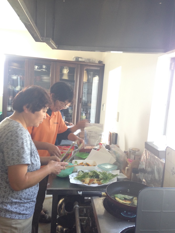 新芽のてんぷら３