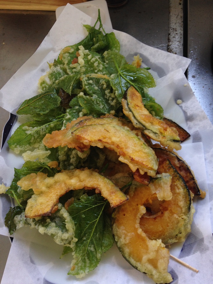 新芽のてんぷら４